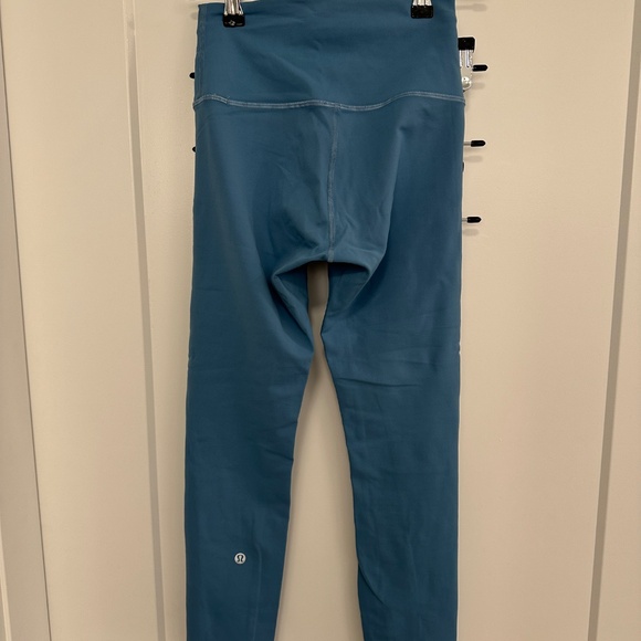 Wunder Train High-Rise Tight 25", Size 4, Utility Blue - Picture 3 of 6